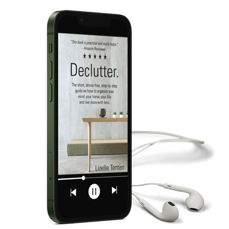 Declutter AudioBook in phone Transparent View Declutter Audiobook